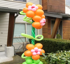 Large flower balloon