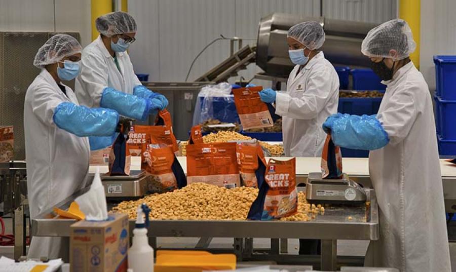 A food processing company in Canada