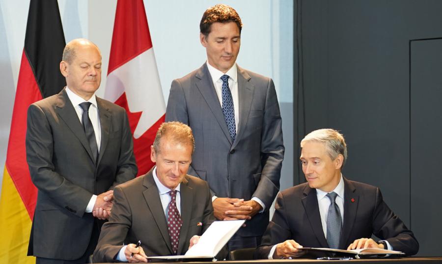 What does Canada's new agreement with German automakers mean for Surrey?