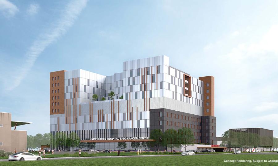 concept rendering of research centre