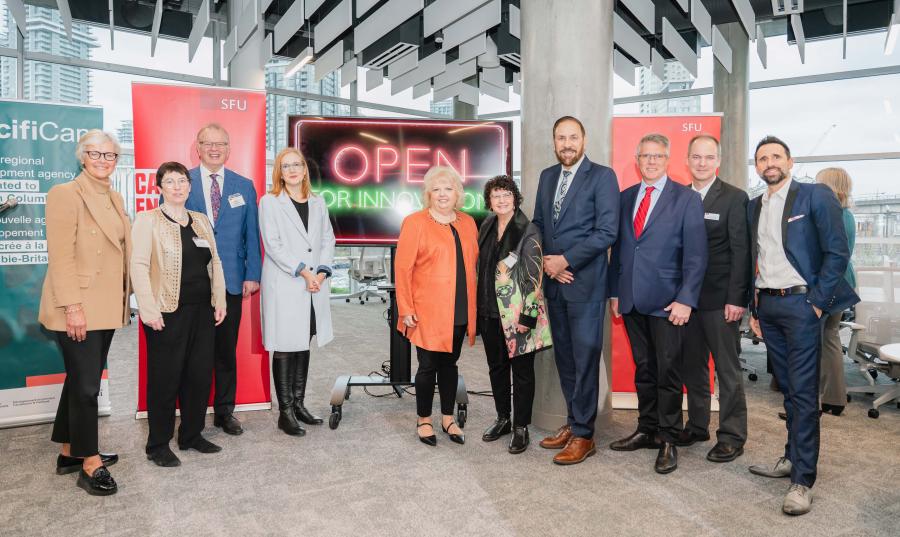 The grand opening of SFU Innovation Plaza
